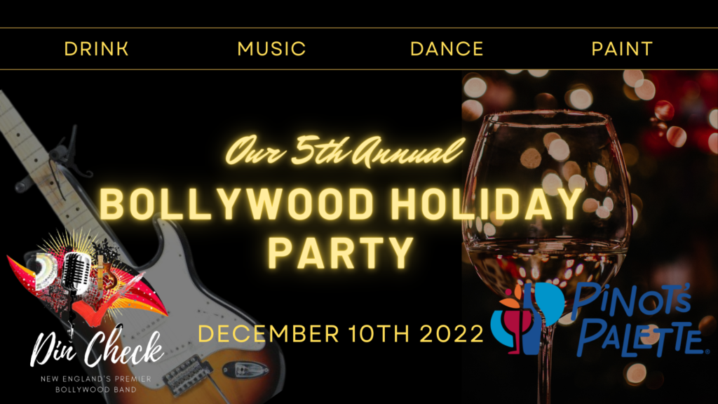 din check's bollywood holiday party 2022
